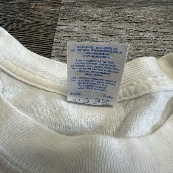 Vintage Y2K Marco Island FL‎ Biker Iguanas White Mens XL Beachy Funny T-shirt - Picture 5 of 8